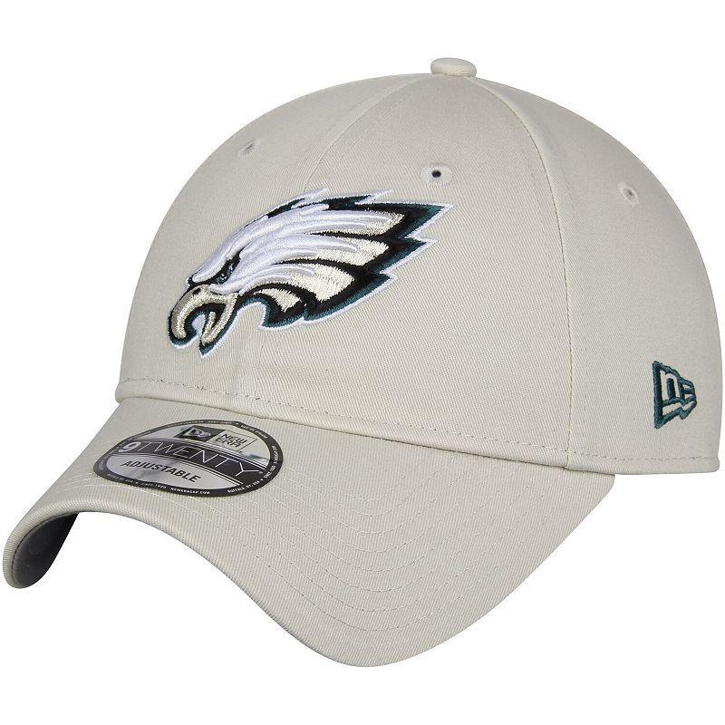 Mens New Era Khaki Philadelphia Eagles Playmaker 9TWENTY Adjustable Hat Product Image