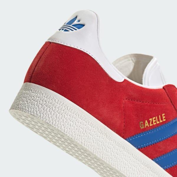 adidas Originals Mens adidas Originals Gazelle - Mens Shoes Semi Pink Spark/Gum/Lucid Blue Product Image