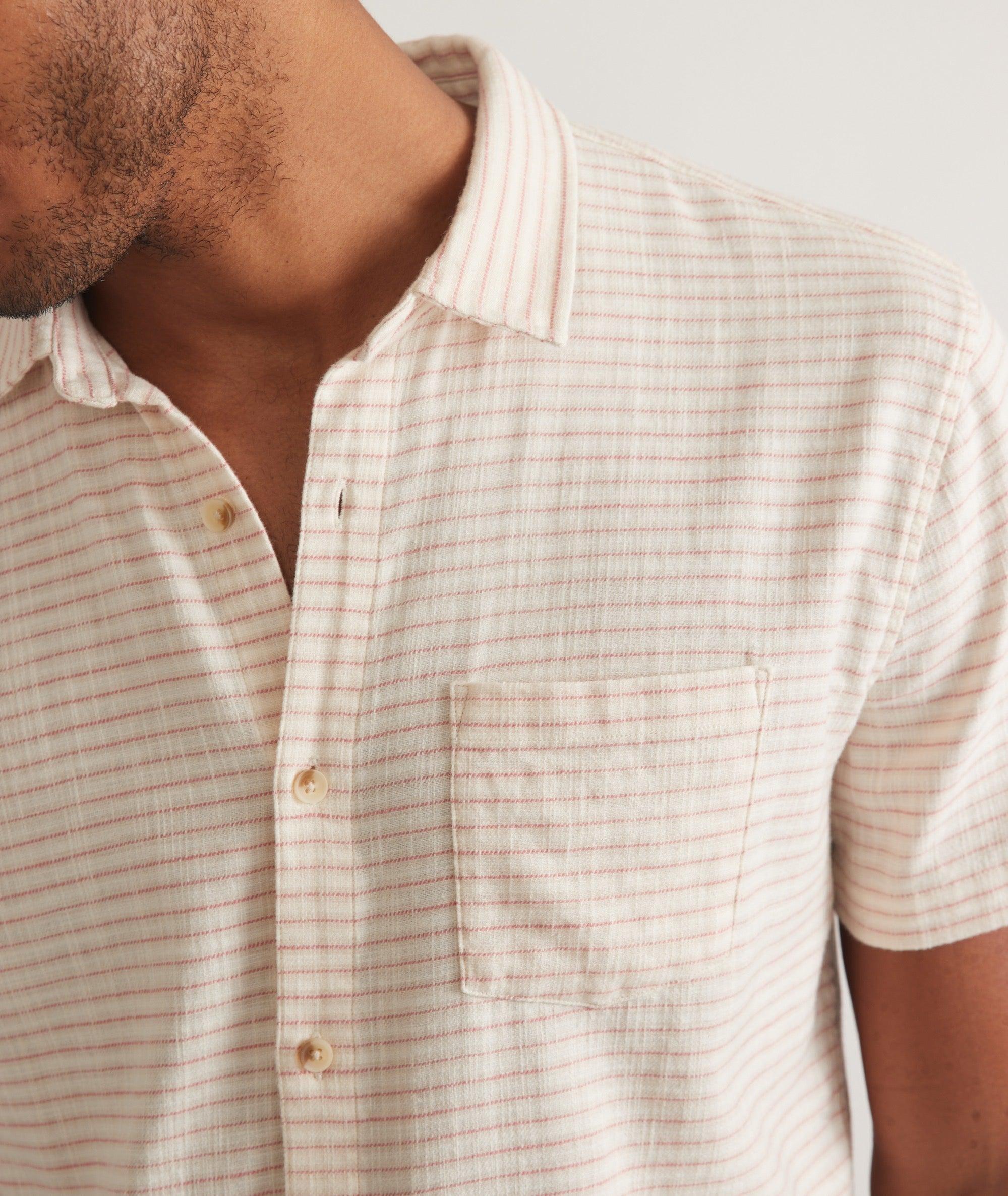 Stretch Selvage Short Sleeve Shirt Product Image