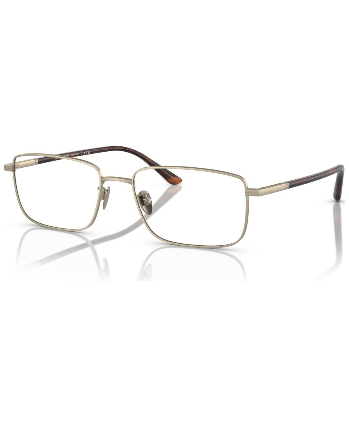 Giorgio Armani s Rectangle Eyeglasses, AR5133 57 - Brushed Bronze Product Image