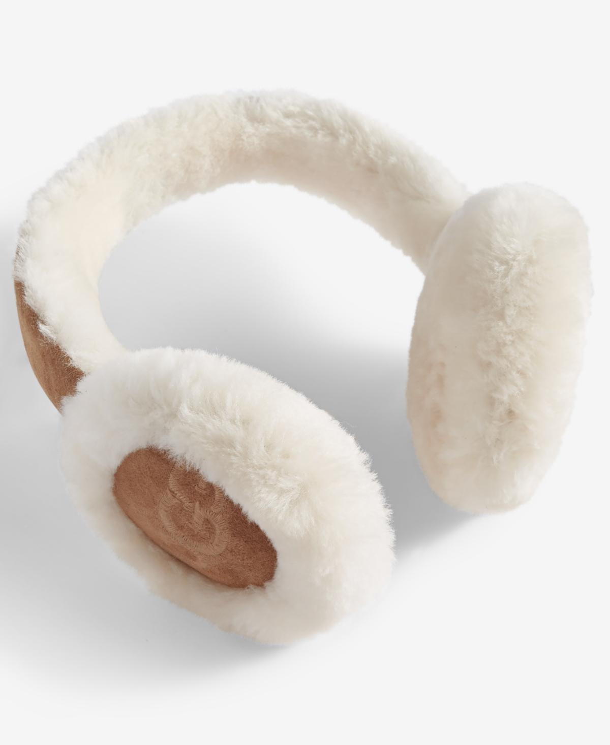 Ugg Embroidered Logo Shearling Earmuffs Product Image