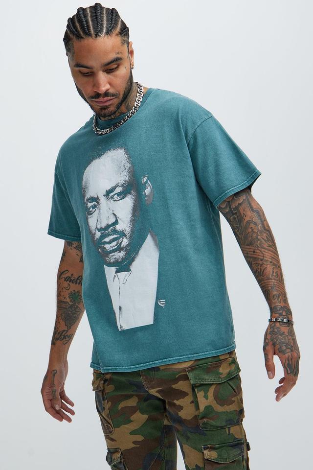 Martin Luther King Jr. Short Sleeve Tee - Teal Product Image