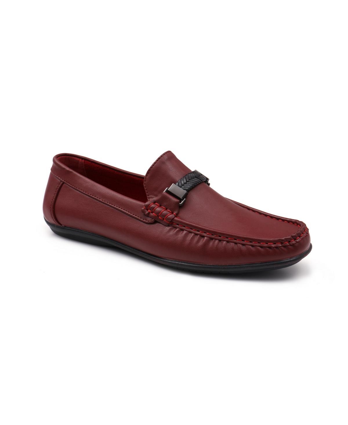 Aston Marc Mens Comfort Loafers Med Red Product Image