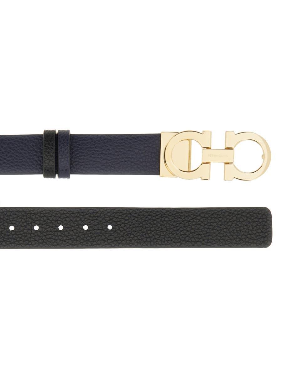 FERRAGAMO Gancini Belt In Black Product Image