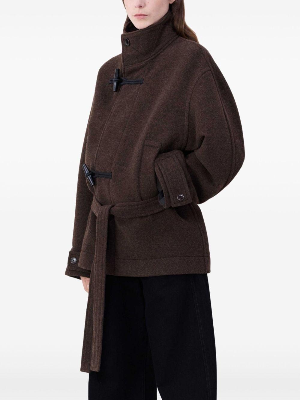 funnel neck duffle coat  Product Image