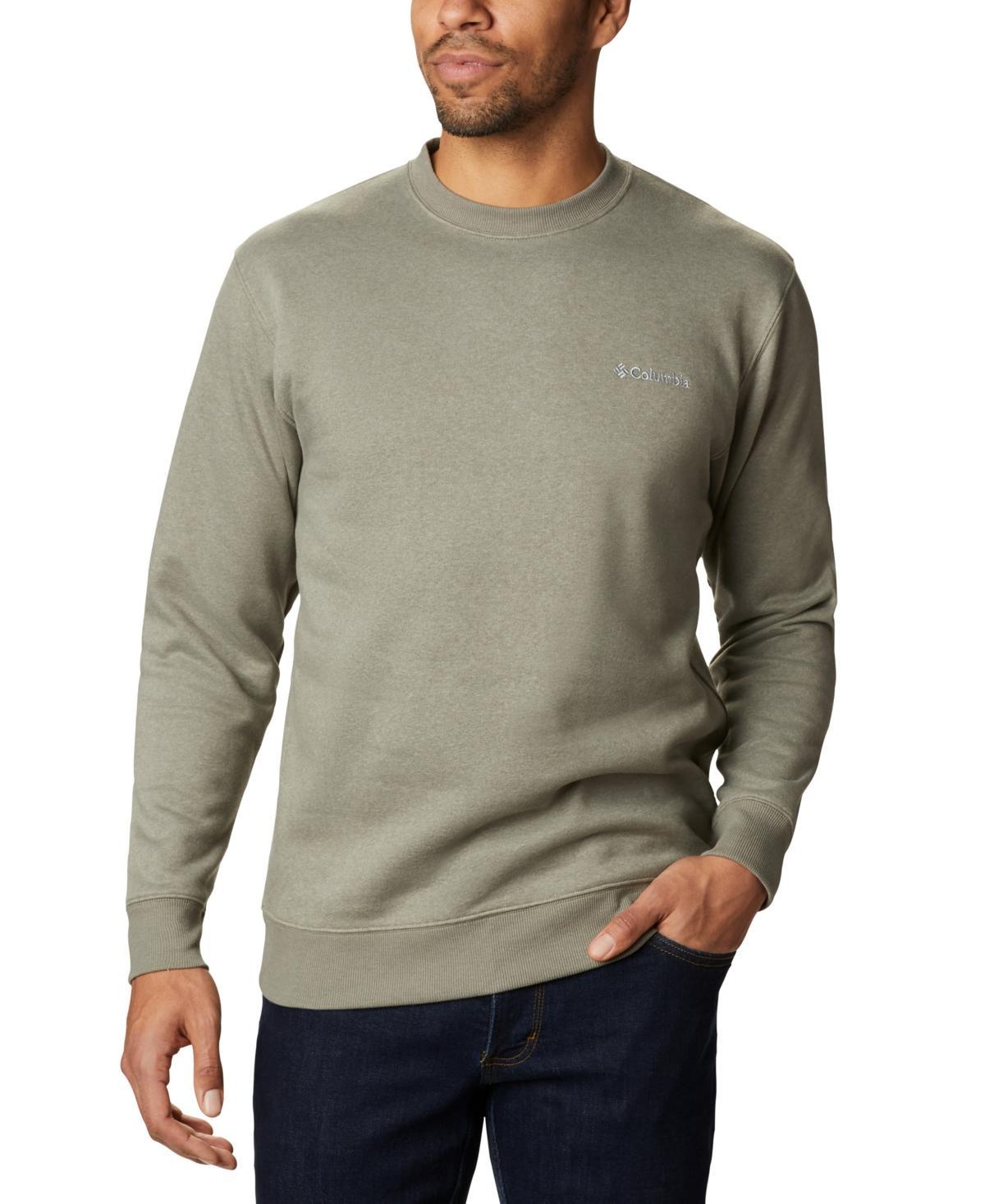 Mens Columbia Hart Mountain II Crewneck Pullover Blue Product Image