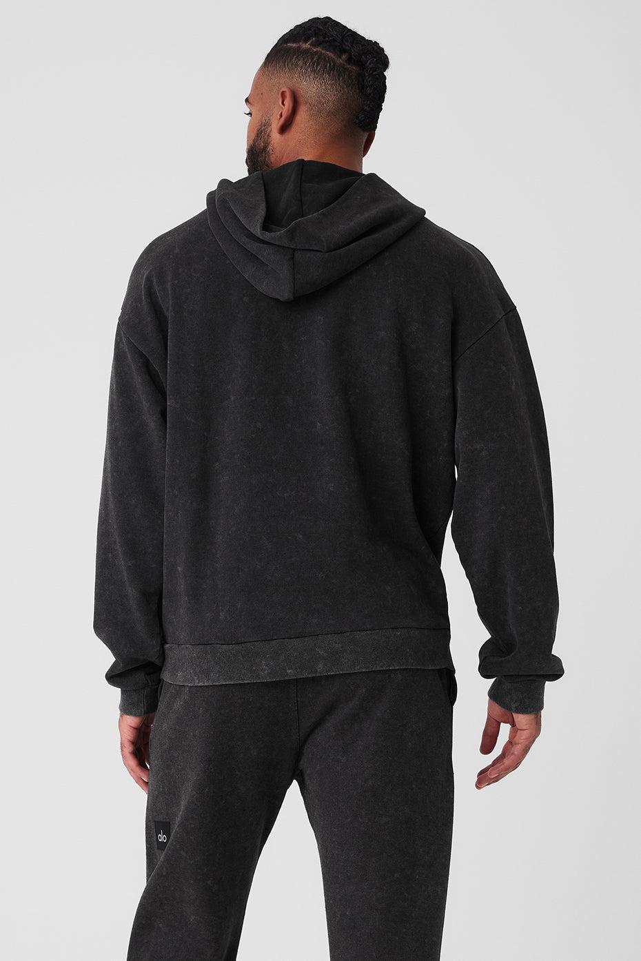 Chill Vintage Wash Hoodie - Black Wash Male Product Image