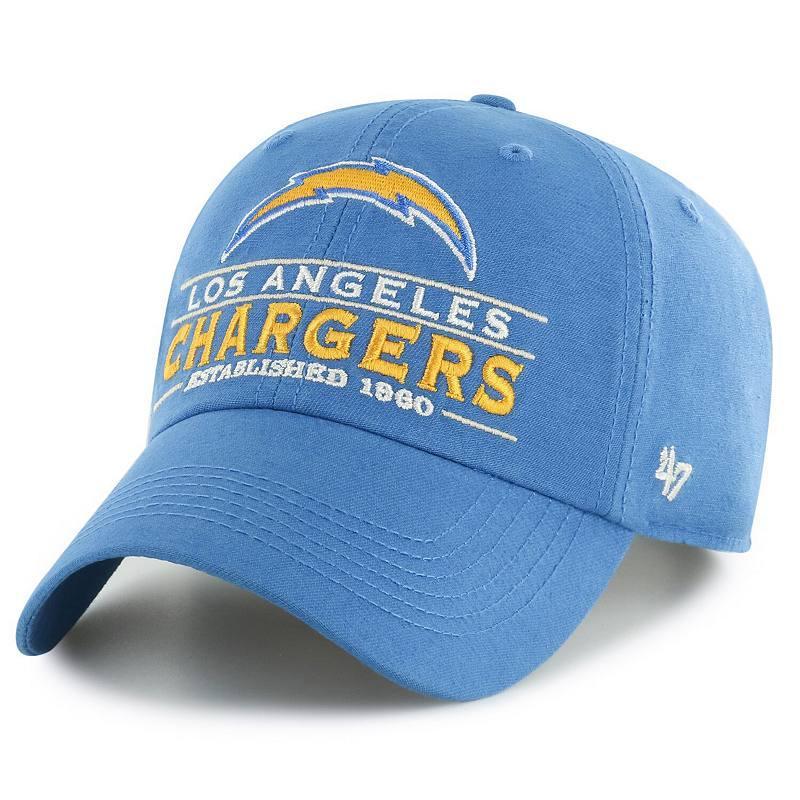 Mens 47 Powder Blue Los Angeles Chargers Vernon Clean UpAdjustable Hat Product Image