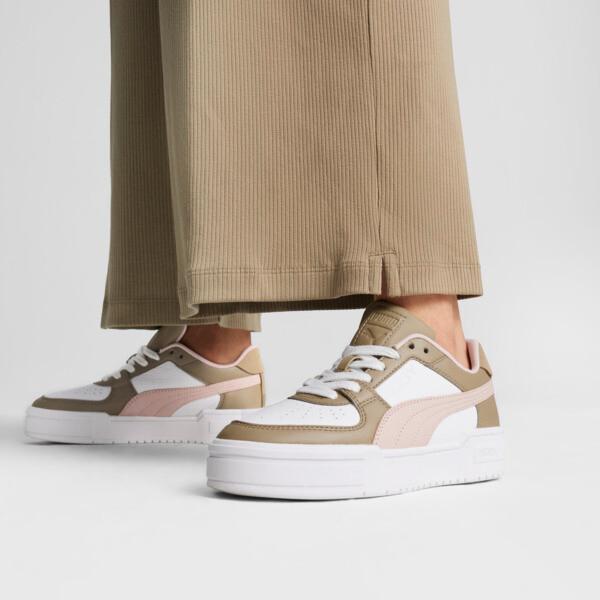 PUMA CA Pro Women's Sneakers in White/Oak Branch Product Image