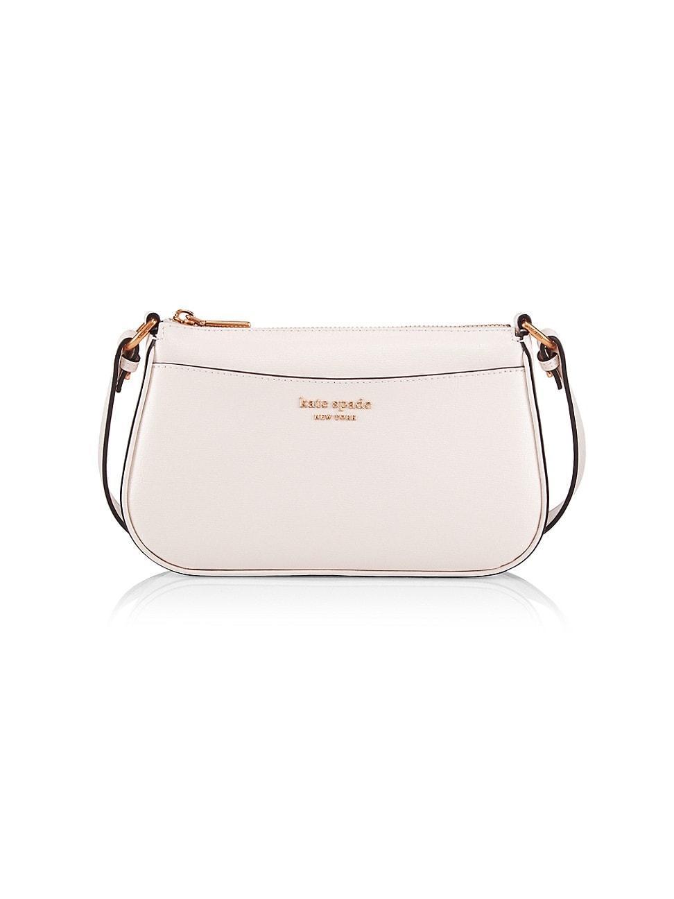 kate spade new york small bleecker saffiano leather crossbody bag Product Image