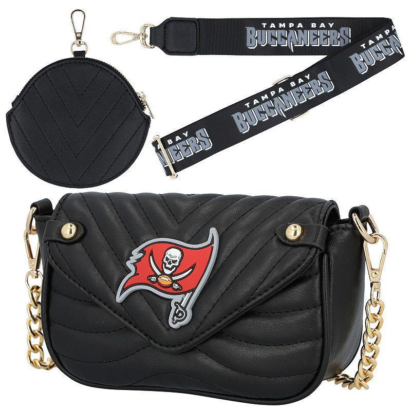 Womens Cuce Tampa Bay Buccaneers Vegan Leather Strap Bag Product Image