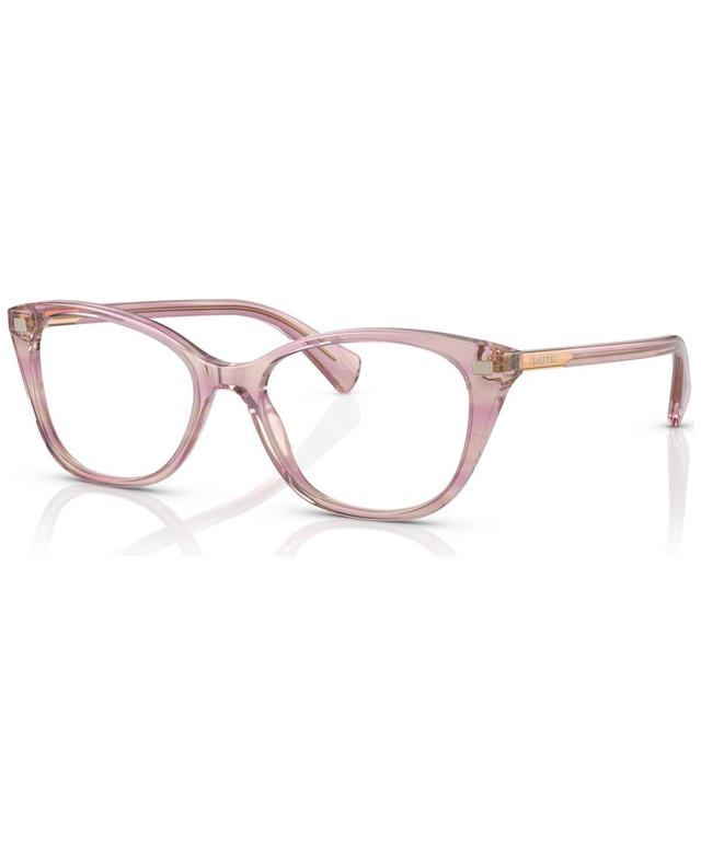 Ralph By Ralph Lauren Womens Pillow Eyeglasses, RA714653-o - Pink Product Image