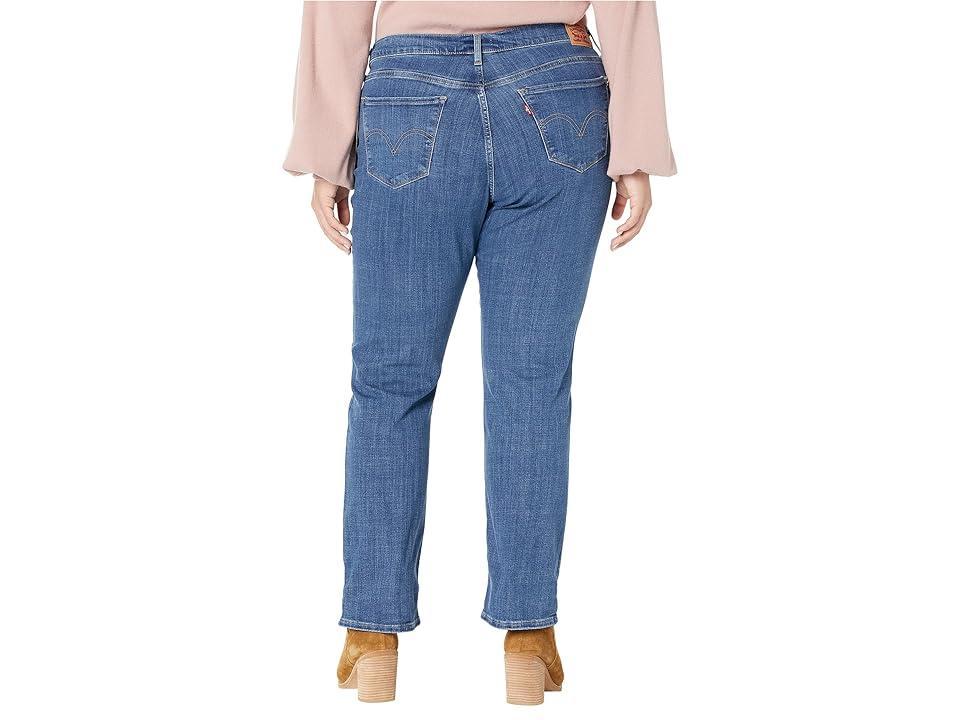 Levis Plus Size Classic Straight Leg Mid Rise Jeans Product Image