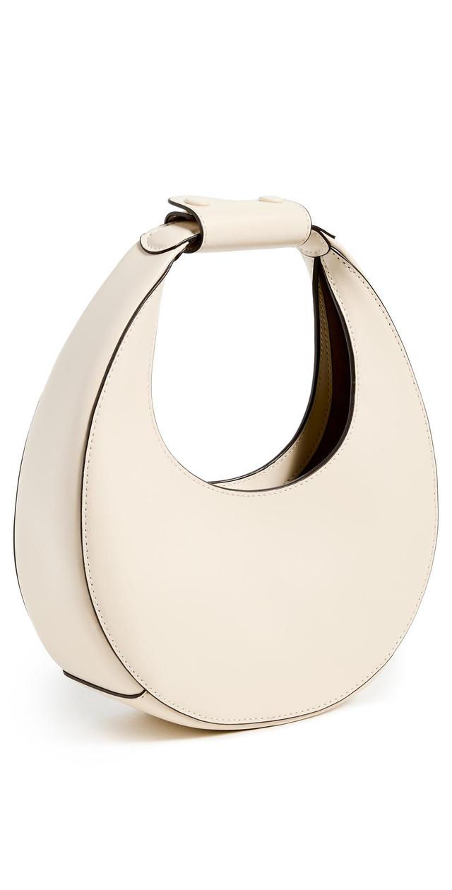 STAUD Mini Moon Bag In Cream Product Image