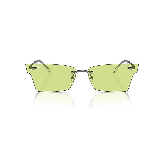 Ray-Ban Xime Bio-based Sunglasses Frame Green Lenses Product Image