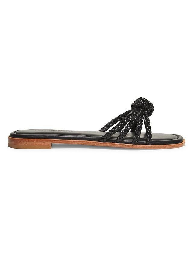 Womens Leather Sandals Product Image