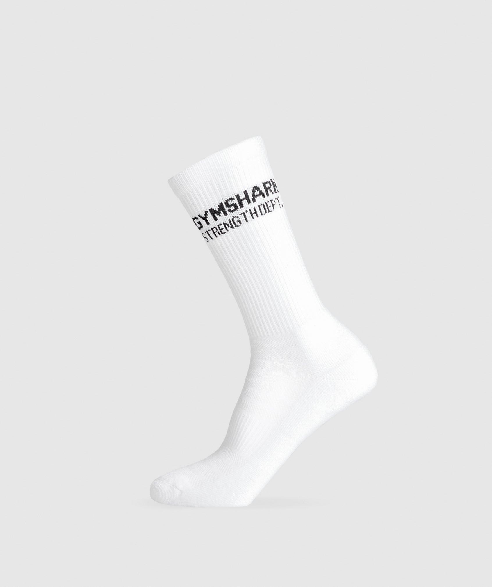 GFX Strength Dept. Crew Sock Single Product Image