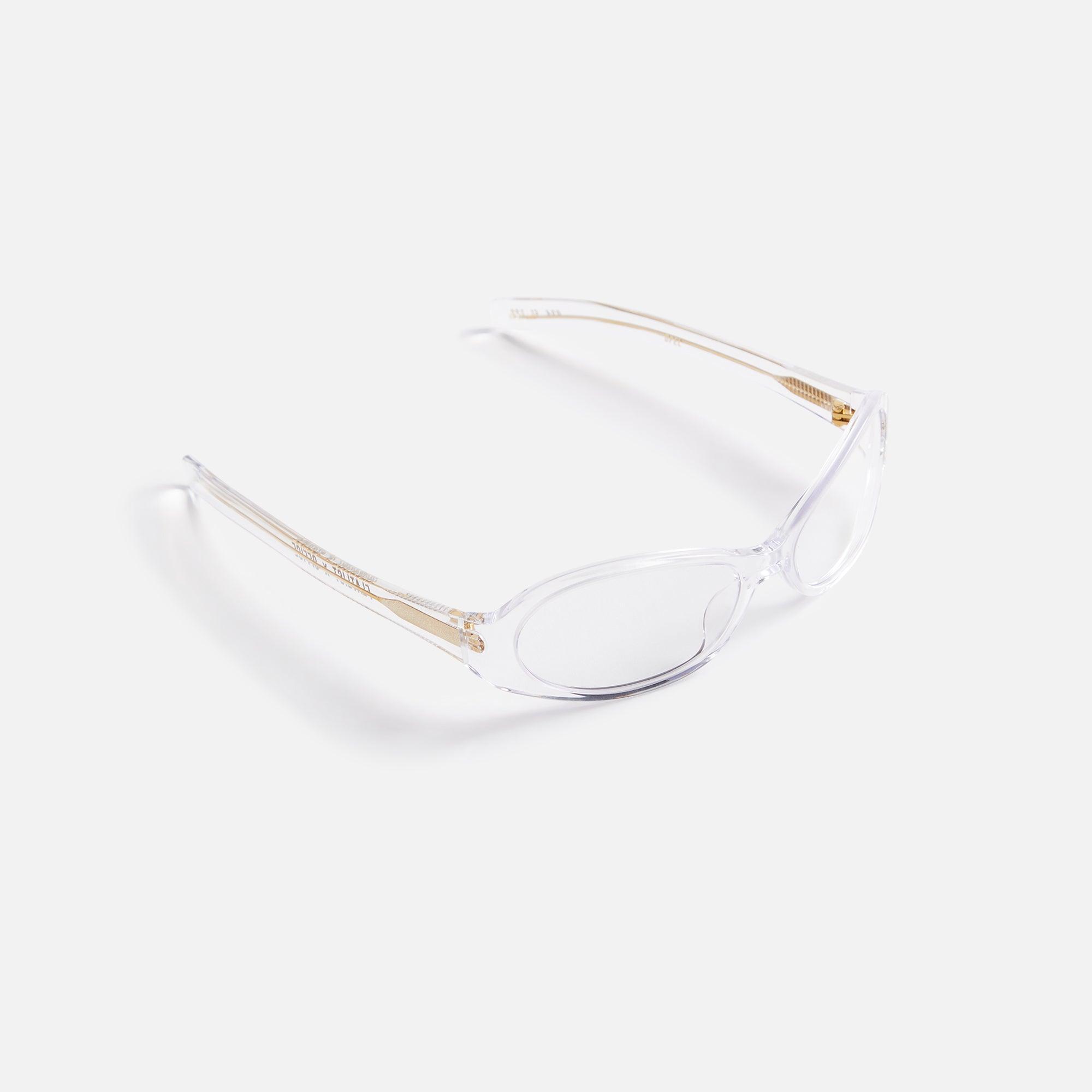 Flatlist Opel Sunglasses - Clear Crystal / Clear Lens Male Product Image