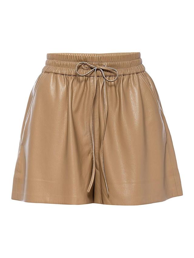 Womens Better Than Leather Drawstring Shorts Product Image