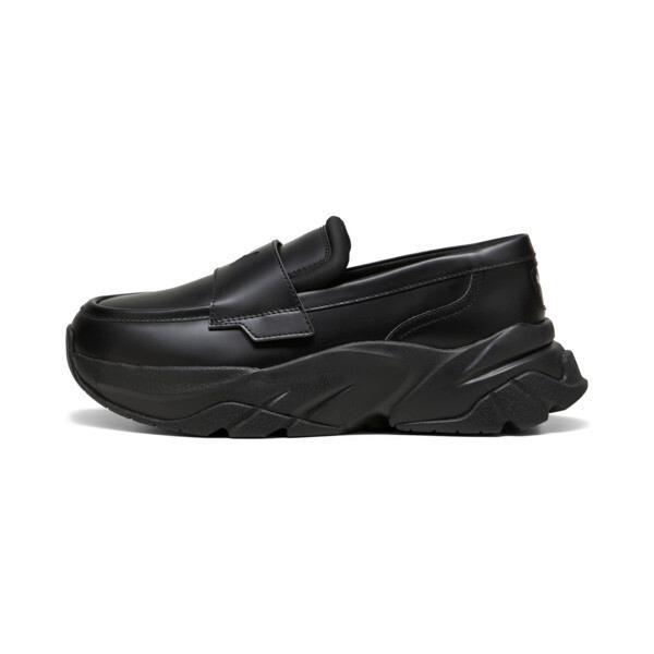 PUMA Sophyr Loafer Women Shoes in Alpine Snow/Black Product Image