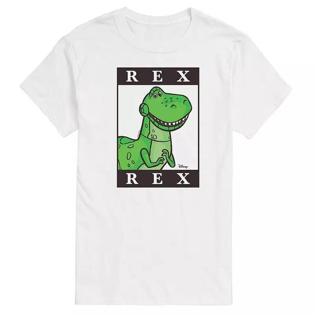 Disney / Pixars Toy Story 4 Mens Rex Graphic Tee Ivory Product Image