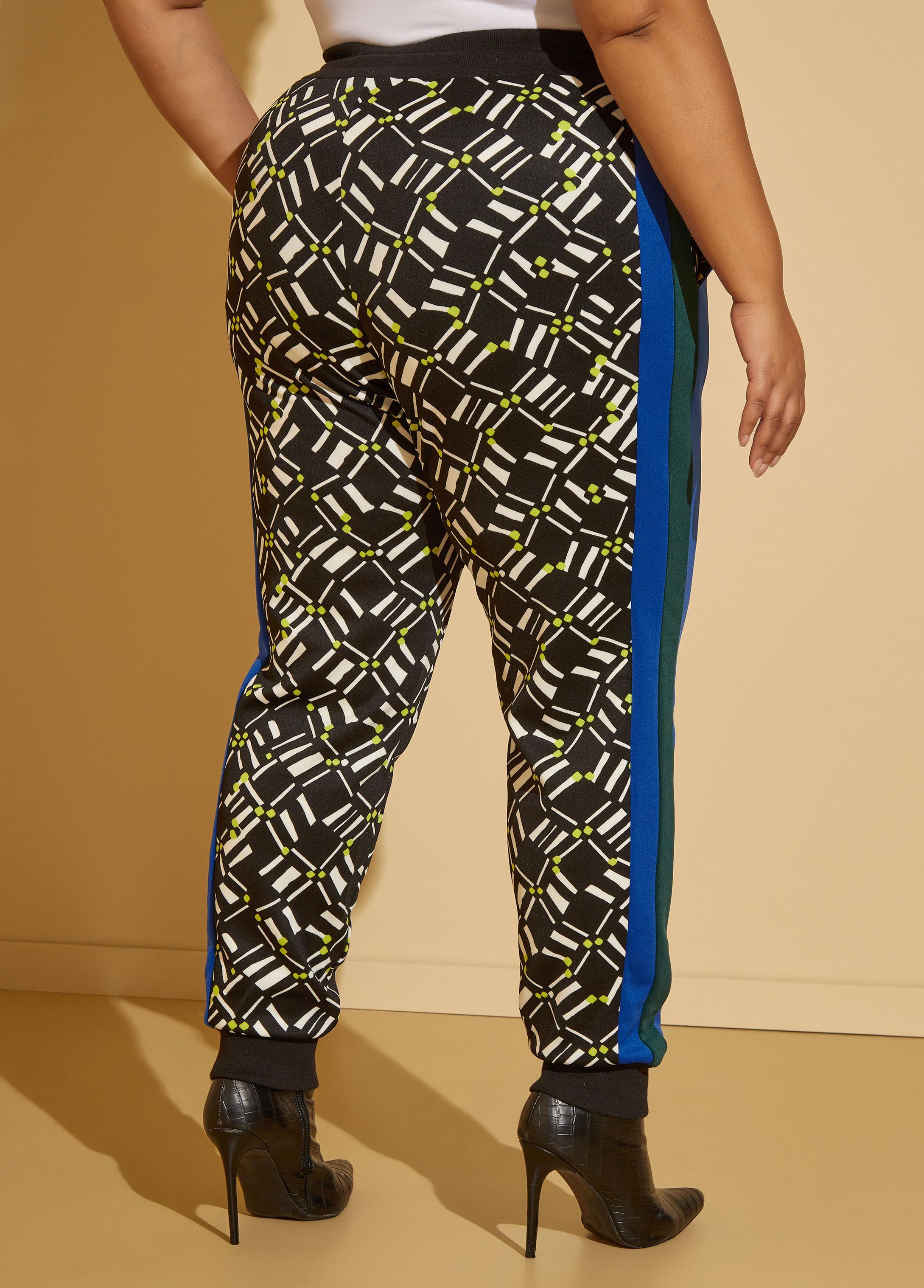 Geo Print Joggers Product Image