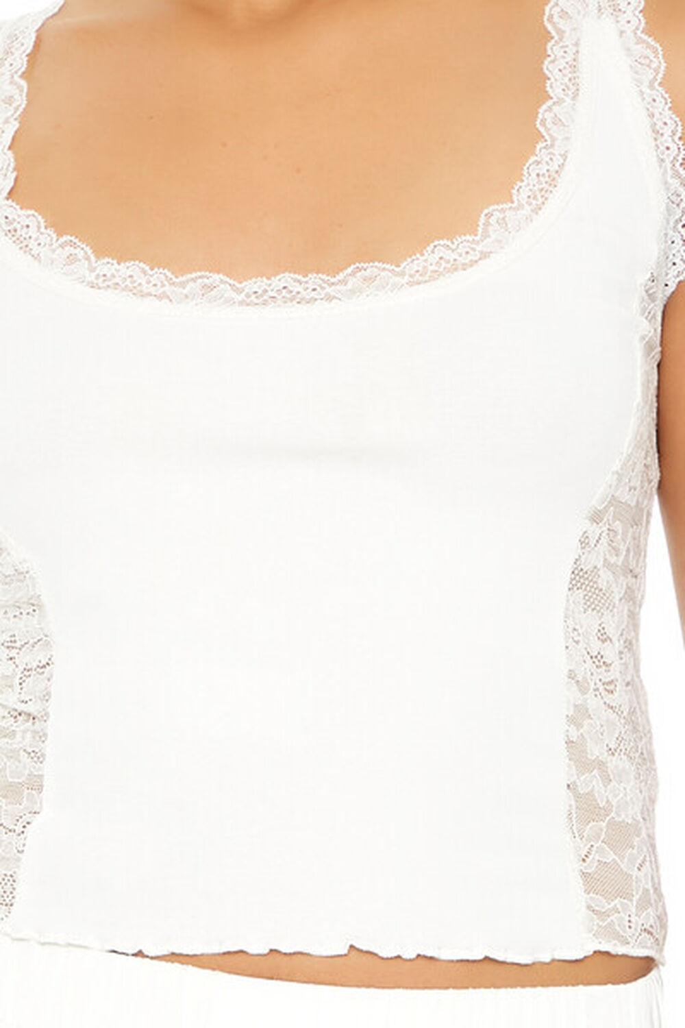 Cropped Lace Tank Top | Forever 21 Product Image