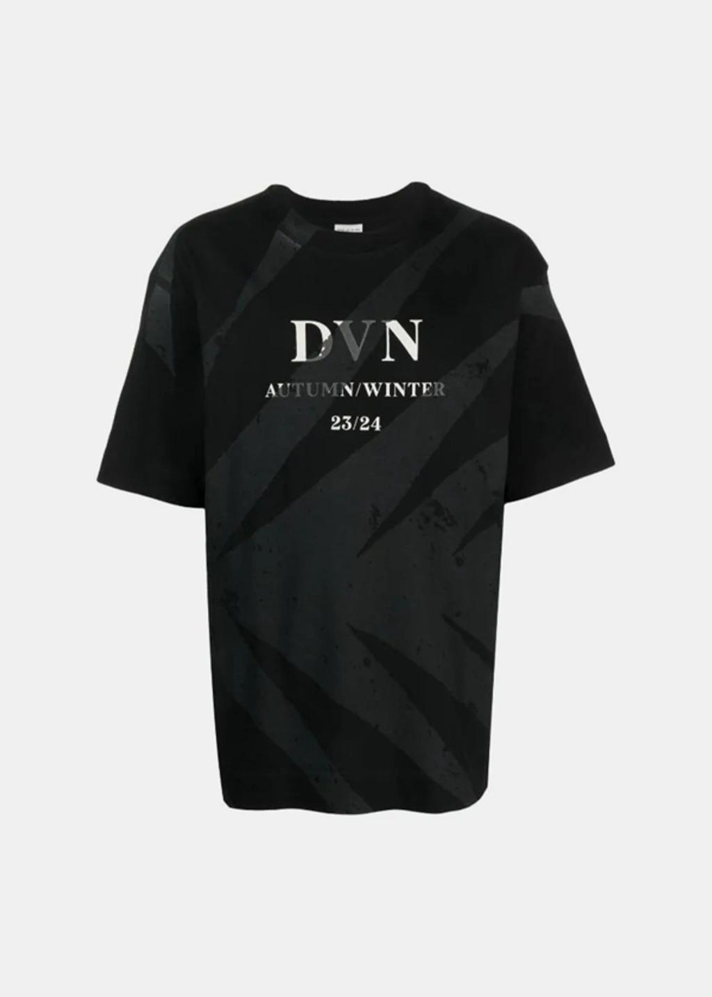 DRIES VAN NOTEN Fitted T-shirt In Black Product Image