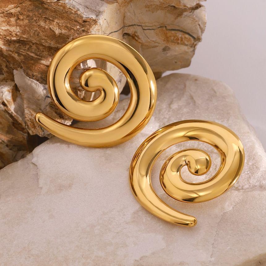 Spiral Dangle Earring Product Image