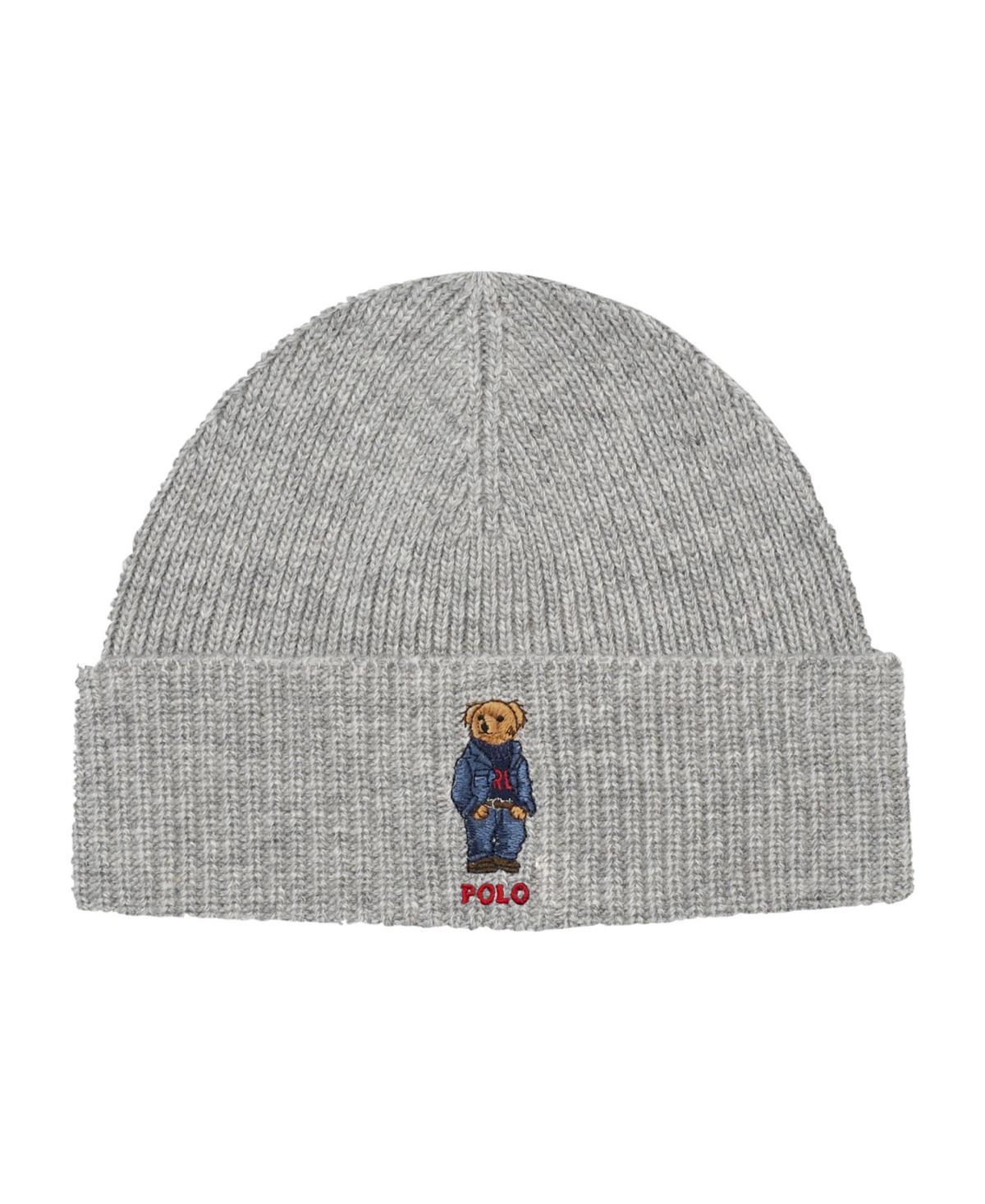 Polo Ralph Lauren Solid Denim Bear Beanie Product Image