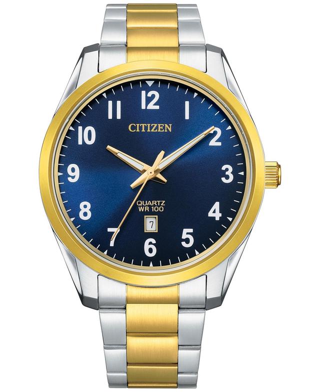 Citizen Mens Two-Tone Stainless Steel Watch - BI1036-57L Gold Silver Product Image