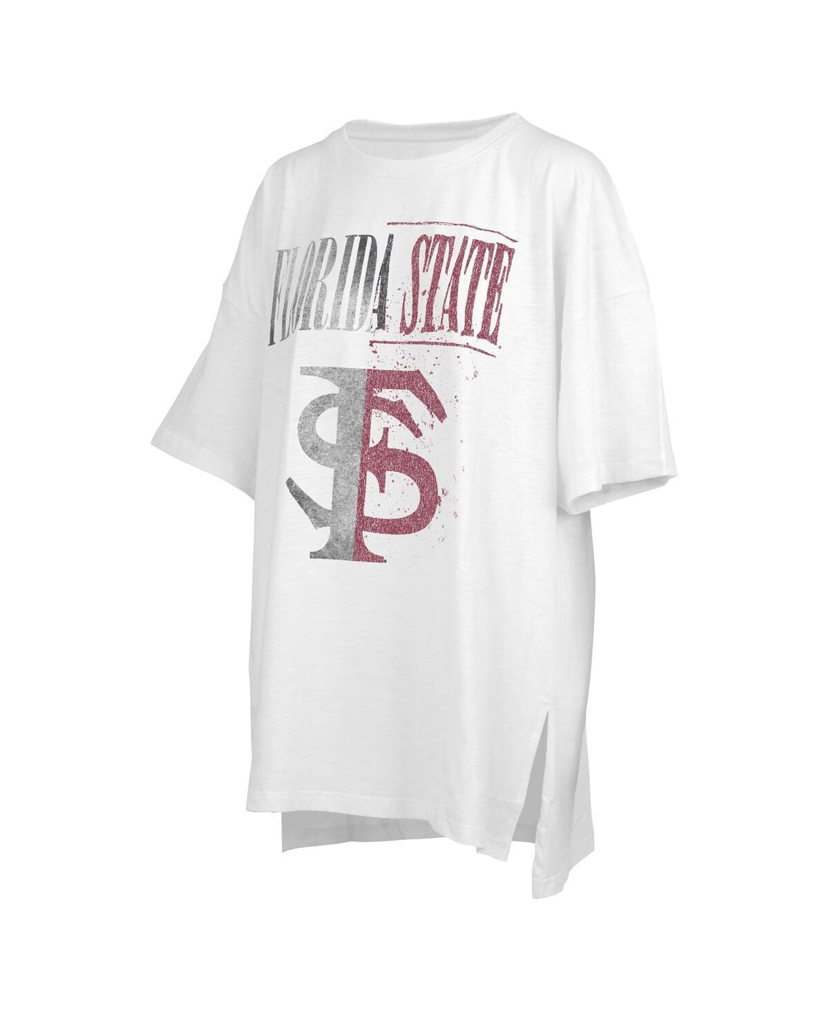 Womens Pressbox Florida State Seminoles Lickety-Split Oversized T-Shirt Product Image