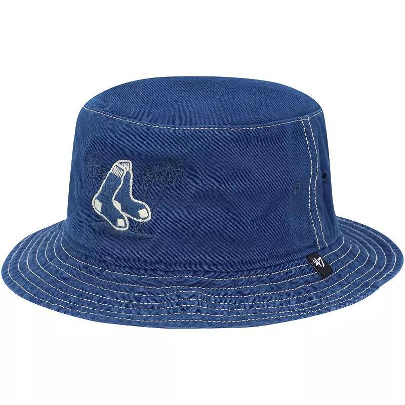 Mens 47 Brand Navy Boston Red Sox Trailhead Bucket Hat Product Image