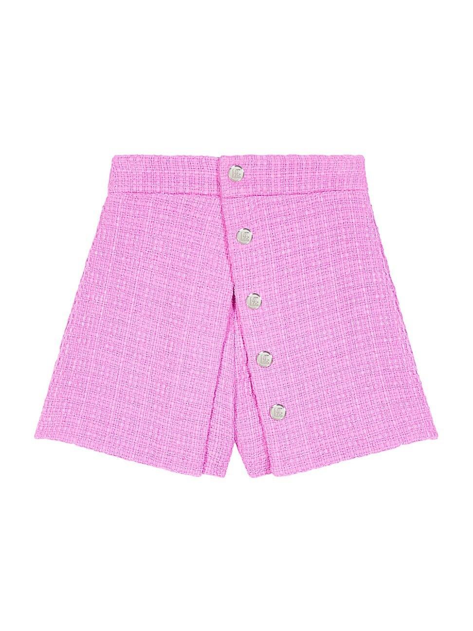 Maje Ilabar Tweed Wrap Front Shorts Product Image