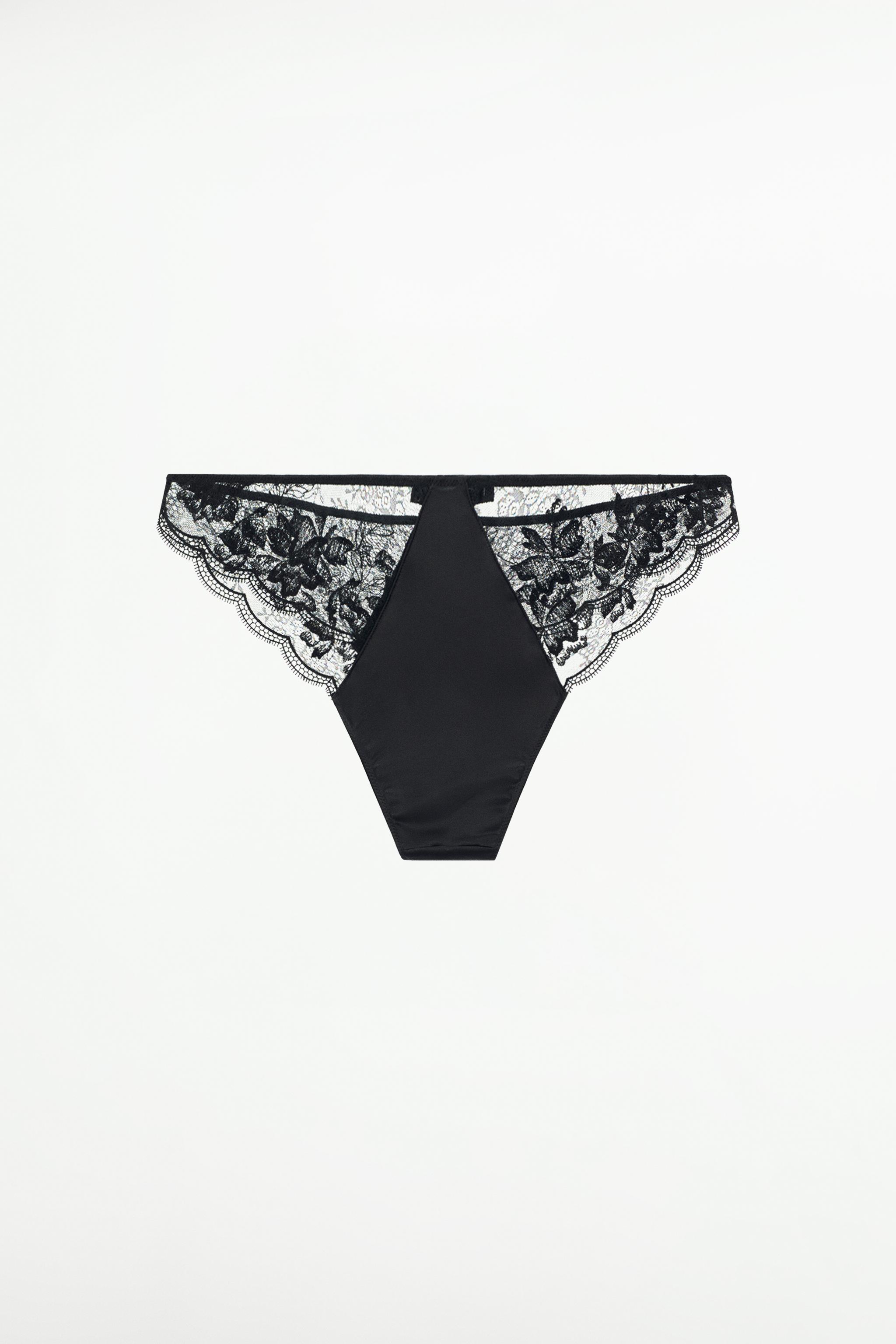 EMBROIDERED LACE PANTIES Product Image