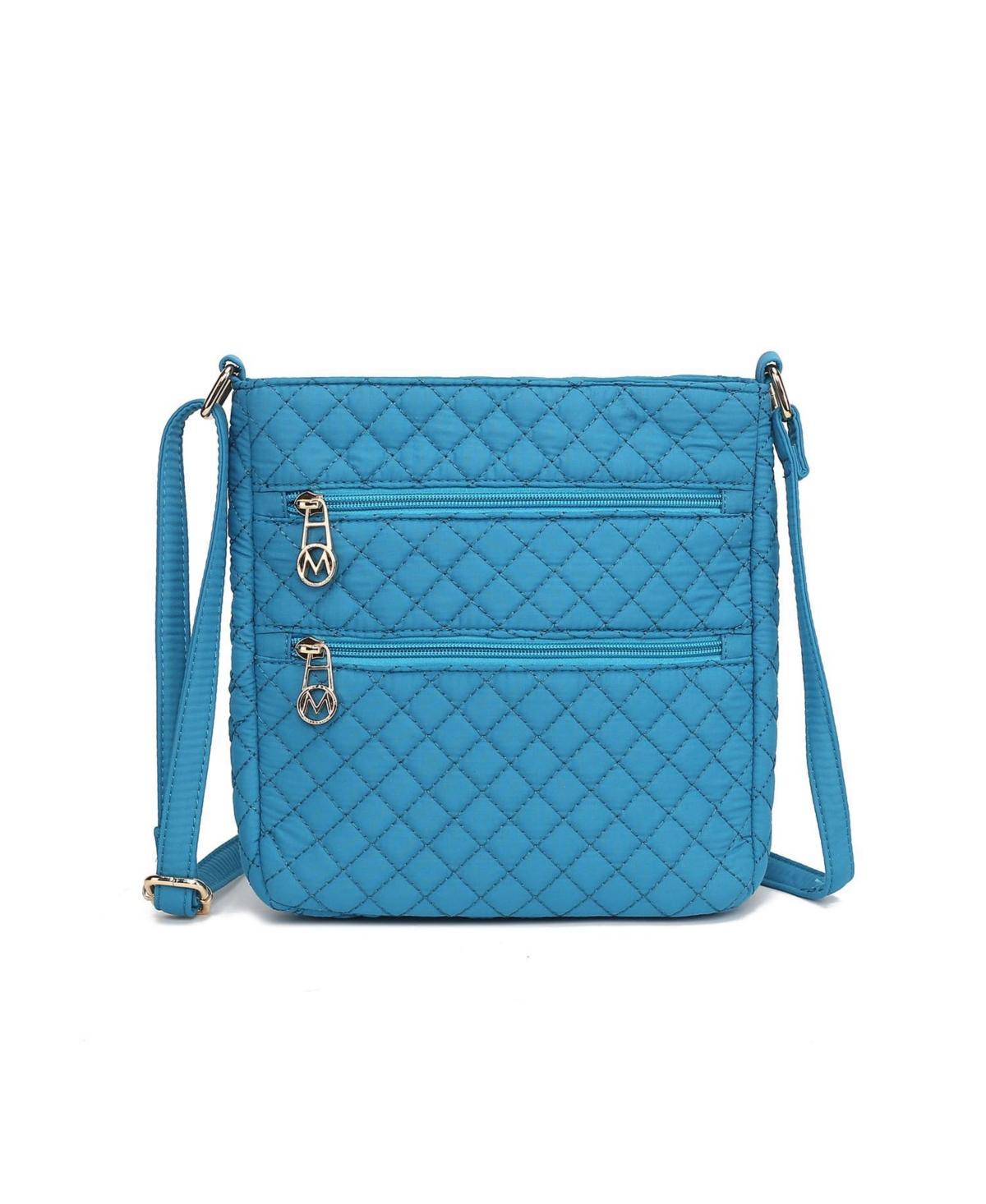 Mkf Collection Lainey Solid Quilted Cotton Women s Crossbody by Mia K Product Image