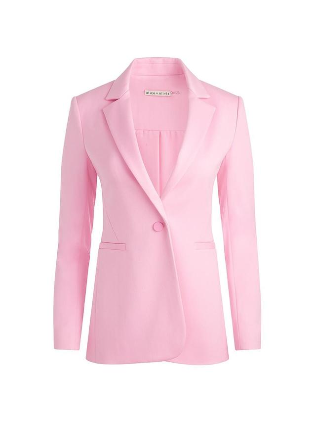 Womens Macey Fitted Slit-Sleeve Blazer Product Image