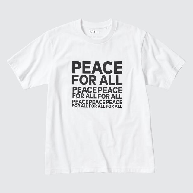 Peace For All (Short-Sleeve Graphic T-Shirt) (Kashiwa Sato) White Large UNIQLO US Product Image