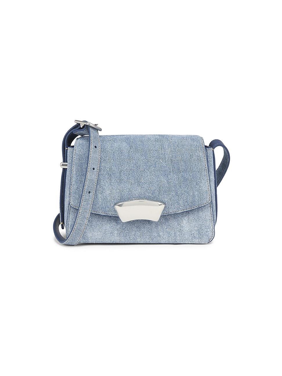 Womens ID Leather Shoulder Bag Product Image