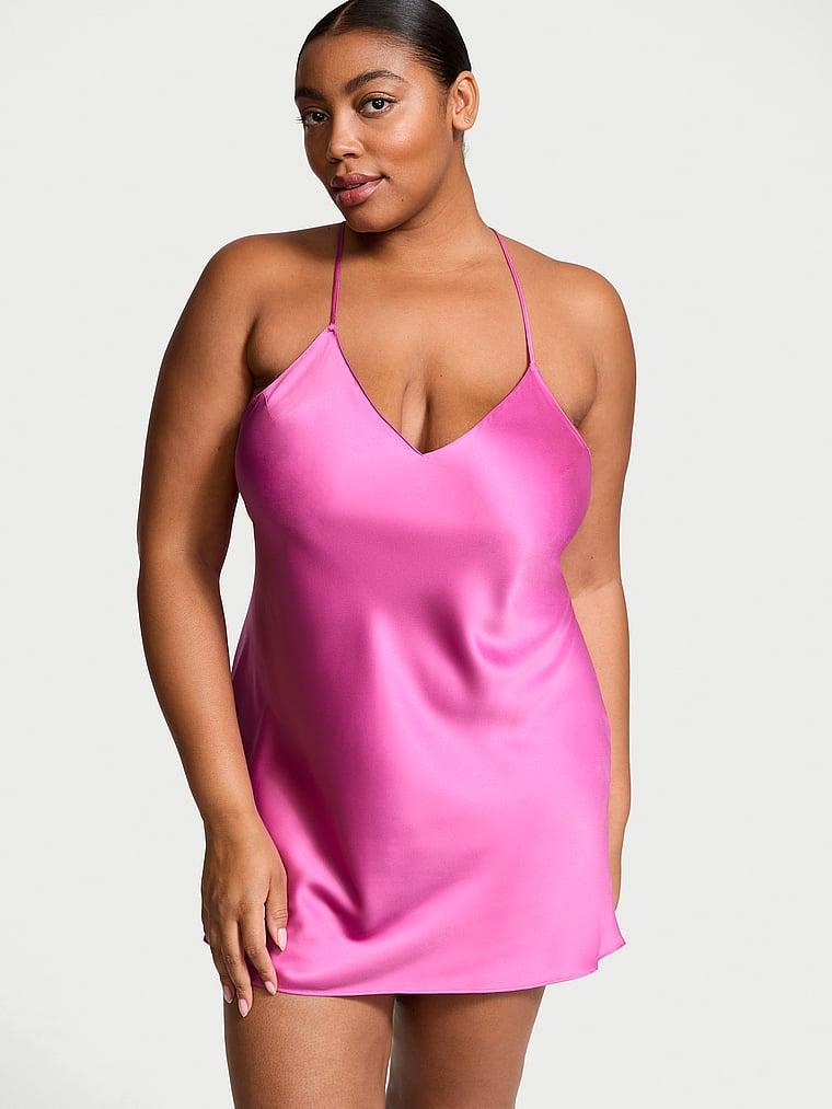 Satin Open-Back Slip Product Image