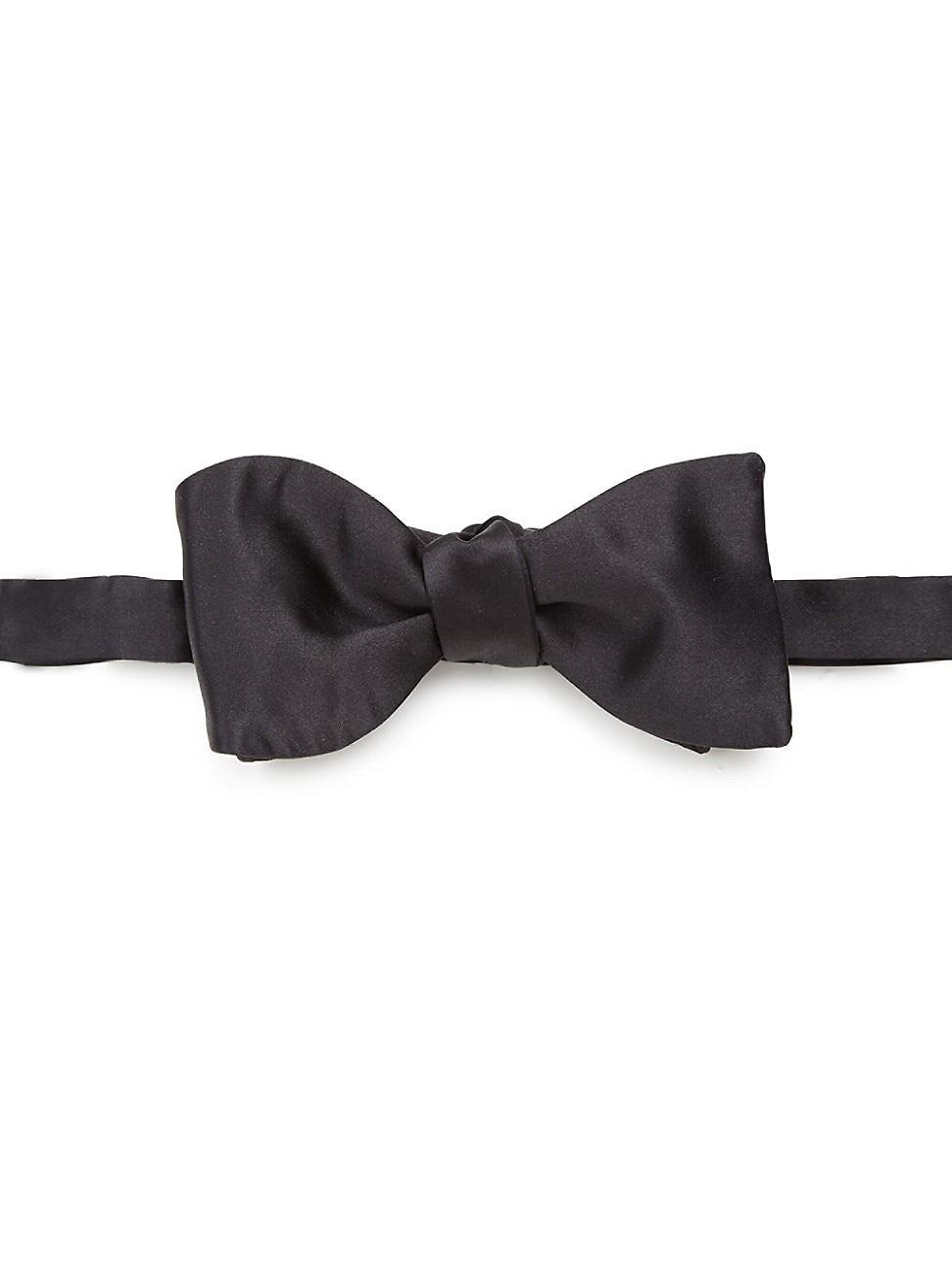 Eton Solid Silk Bow Tie Product Image