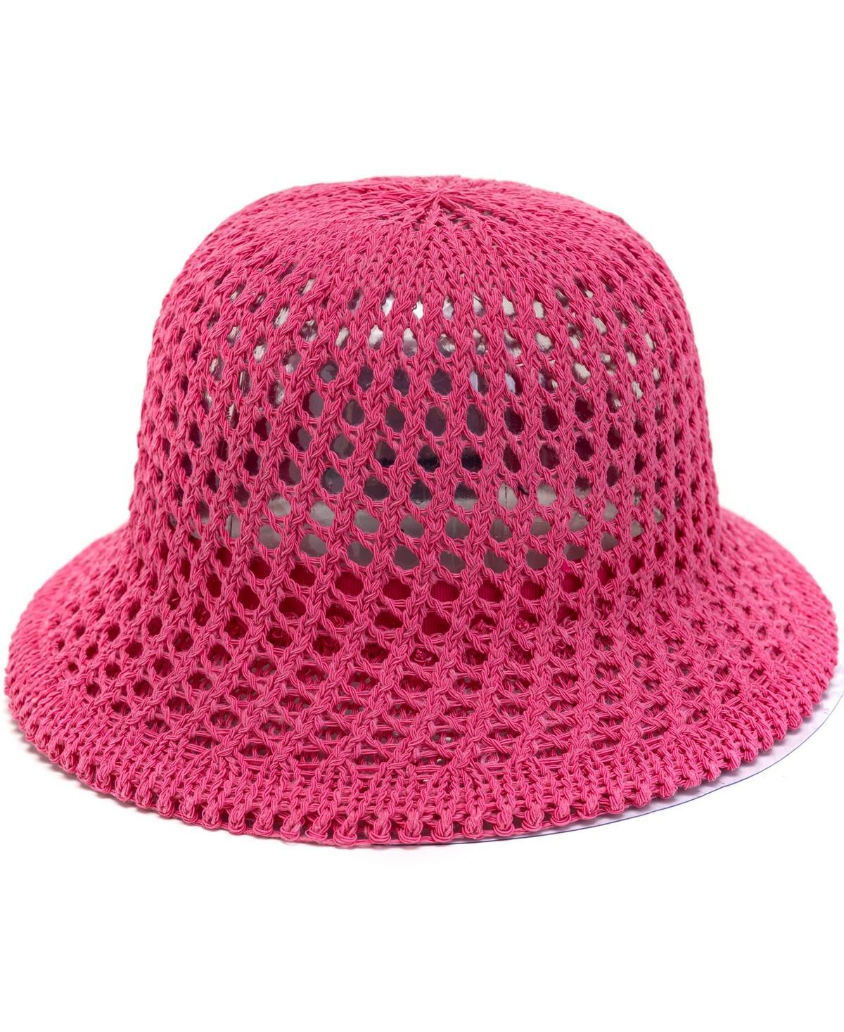 On 34th Womens Open-Knit Crochet Cloche Hat, Created for Macys Product Image