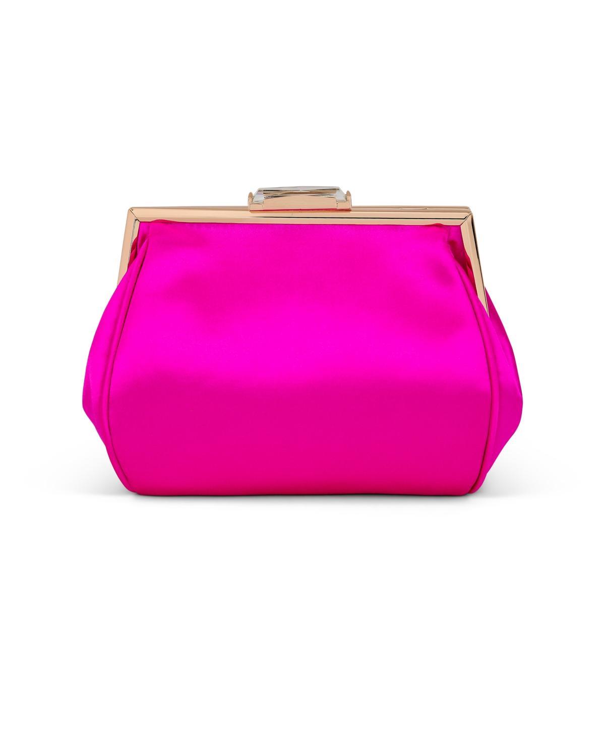 Womans Skye Satin Pouch Clutch Product Image