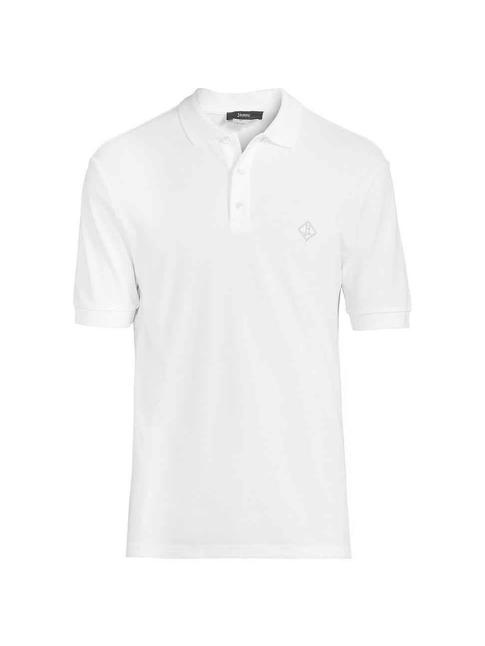 Mens Cotton Piqu Polo Shirt Product Image