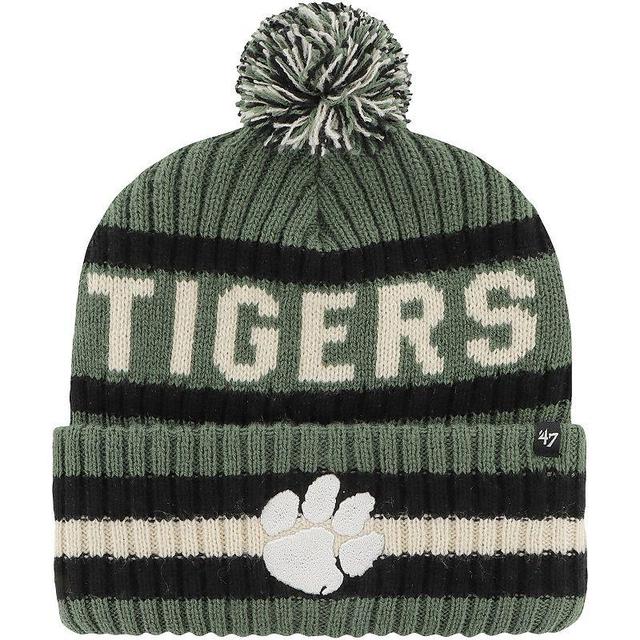 Mens 47 Clemson Tigers OHT Military Appreciation Bering Cuffed Knit Hat with Pom Product Image