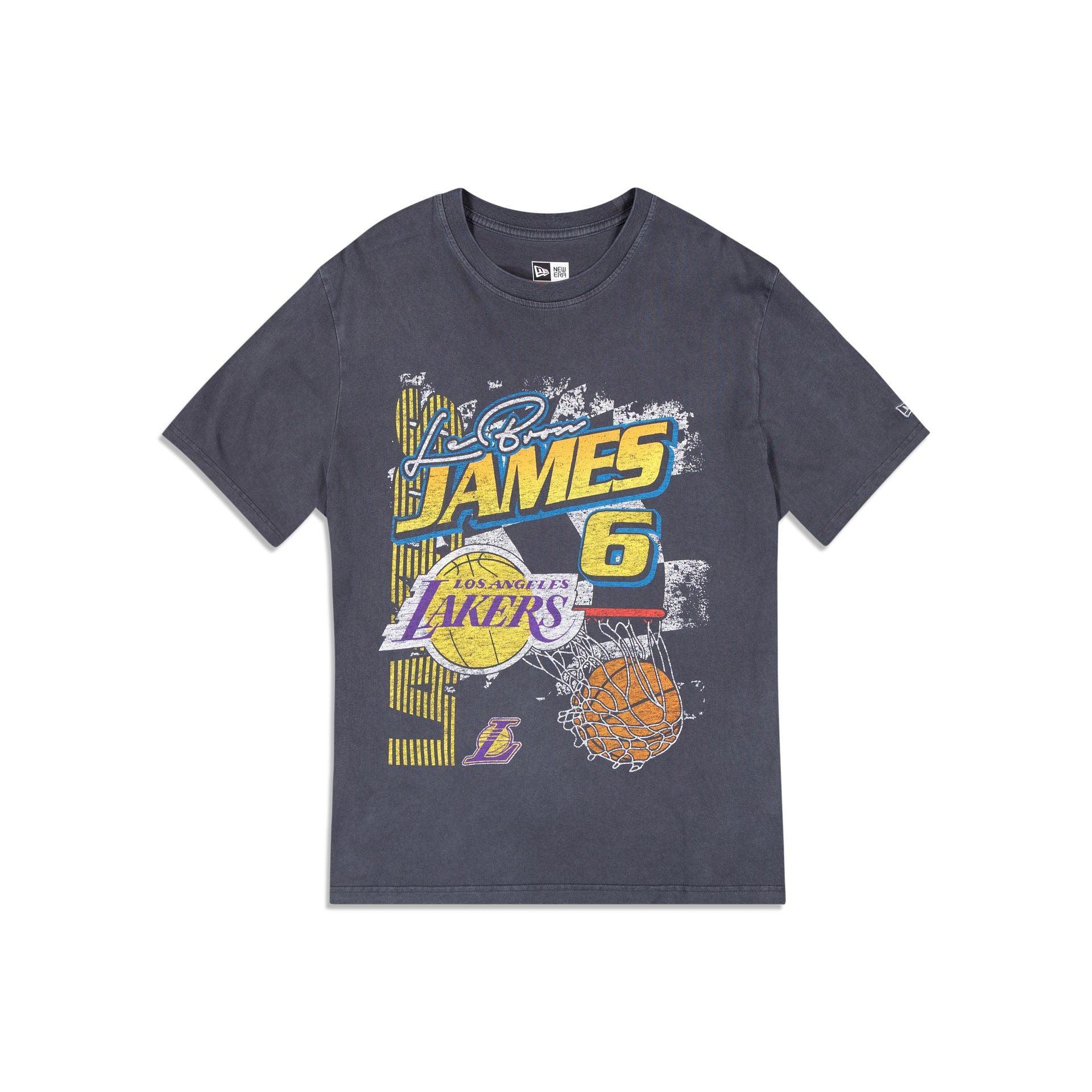 Los Angeles Lakers 2024 Rally Drive LeBron James T-Shirt Male Product Image