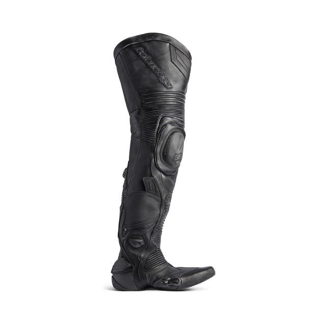 Men's Biker Over-the-knee Boot in Black Product Image