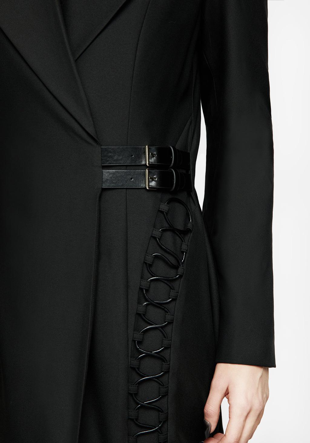 Torrid Lace up Panelled Blazer Dress Product Image