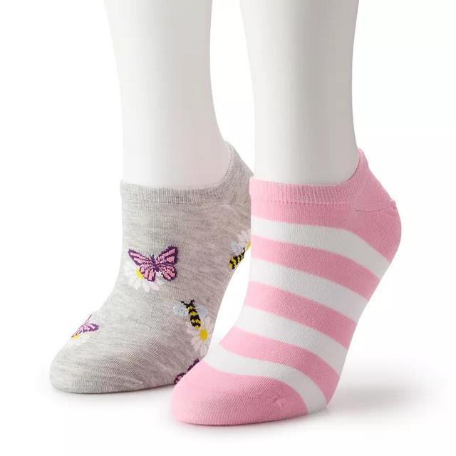 Womens Lotsa Dots 2-pk. No Show Socks Product Image