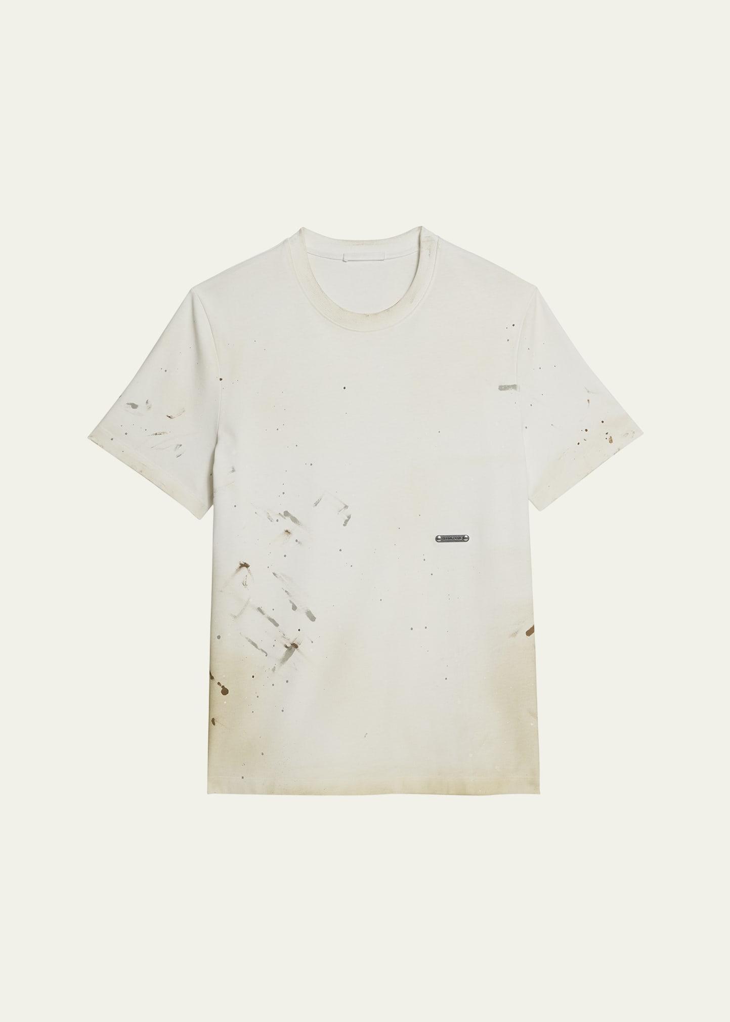 Mens Jersey Paint Splatter T-Shirt Product Image